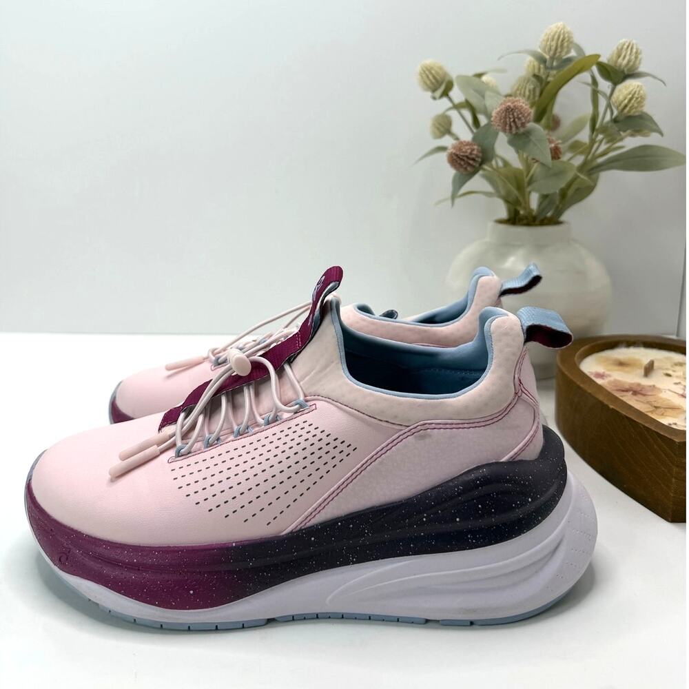 Clove Forte Nursing Sneaker Healthcare Canyon Lt. Pink/Plum/Sky Women 7
